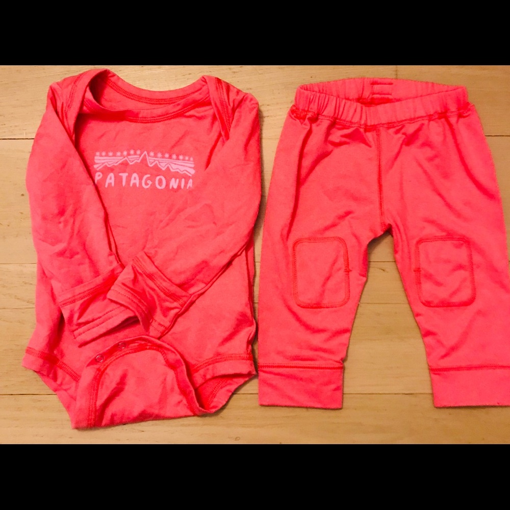 Patagonia Capilene base layer onesies & Pants Set